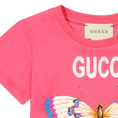 pink gucci shirt kids|Gucci kidswear outlet.